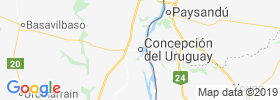 Concepcion Del Uruguay map